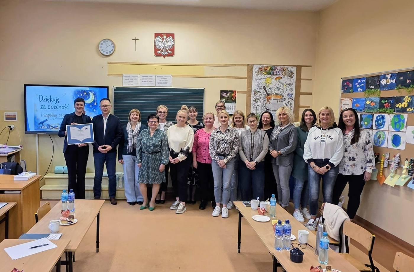 Szkolenie rady pedagogicznej we współpracującej placówce
